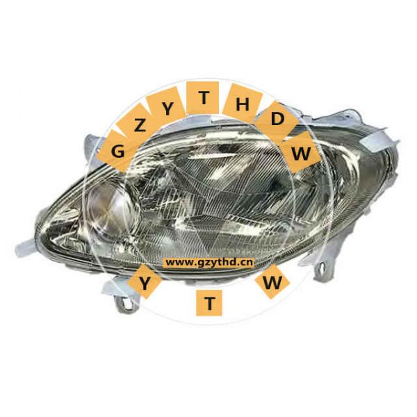 000 1217 V016 000000,Headlight,0001217V016000000,SMART,000 1217 V016 000000