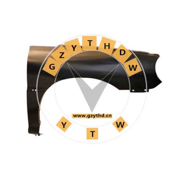 0K32B-52-111,Fender Liner,0K32B-52-111,KIA,0K32B52111