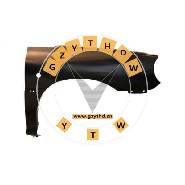 0K31V-52-111,Fender Liner,0K31V-52-111,KIA,0K31V52111