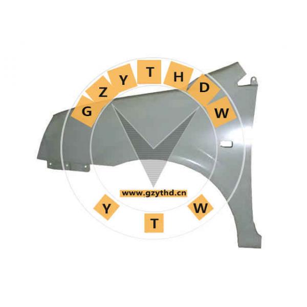 0K2C2-52-211,Fender Liner,0K2C2-52-211,KIA,0K2C252211