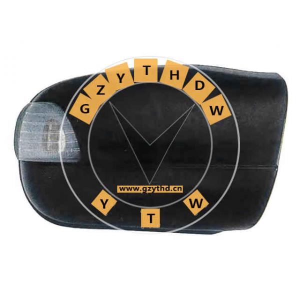 210 810 02 64,Outside Mirror Cover,2108100264,MERCEDES BENZ,210 810 02 64