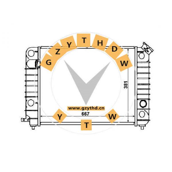 1533，Radiator，1533，CHEVROLET，1533