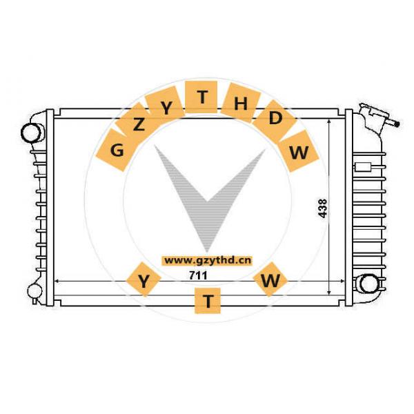 1542，Radiator，1542，CHEVROLET，1542