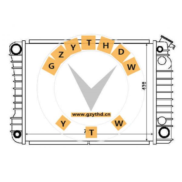 1528，Radiator，1528，CHEVROLET，1528