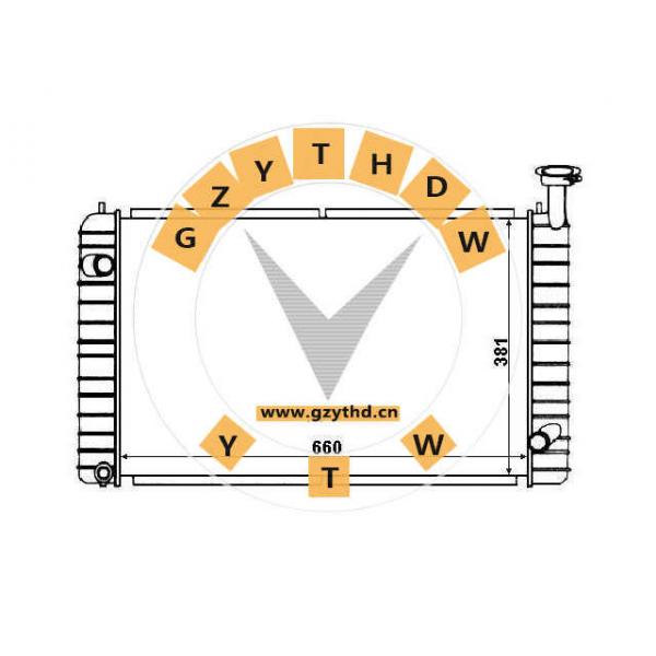 1042，Radiator，1042，CHEVROLET，1042