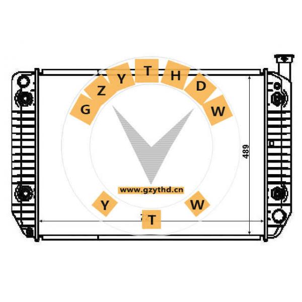 1544，Radiator，1544，CHEVROLET，1544