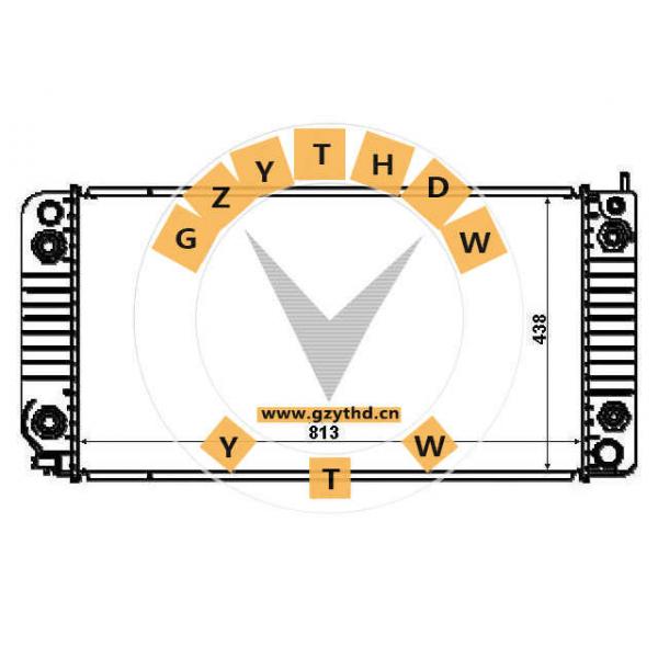 1538，Radiator，1538，CHEVROLET，1538