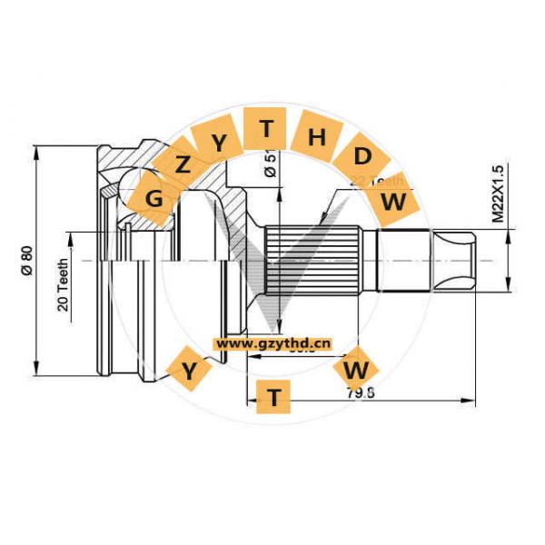46307394，CV Joint Kit，46307394，FIAT，46307394，LANCIA