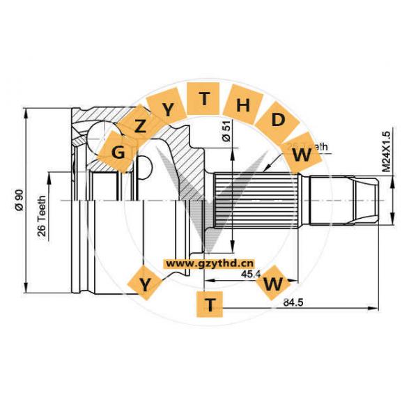 46307914，CV Joint Kit，46307914，FIAT，46307914，LANCIA