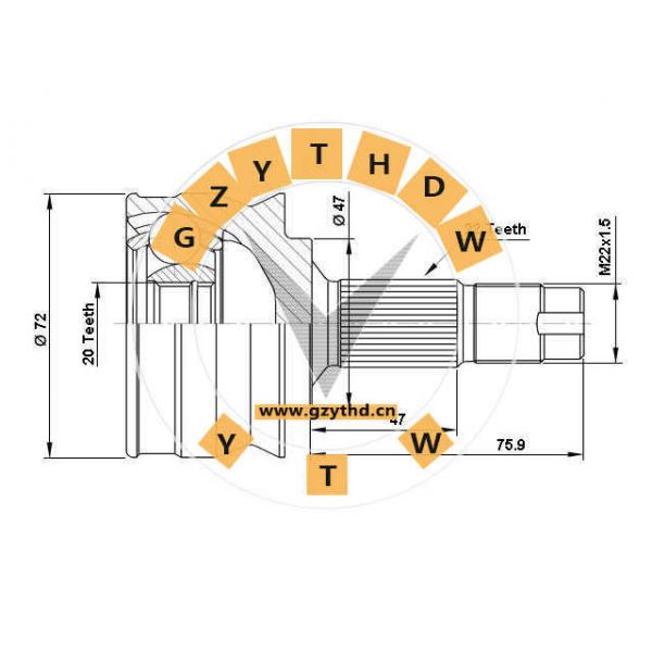 46308000，CV Joint Kit，46308000，FIAT，46308000，FORD