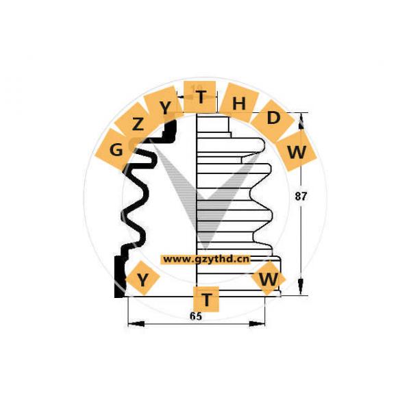 04438-87505，CV Boot，443887505，DAIHATSU，04438-87505，HYUNDAI