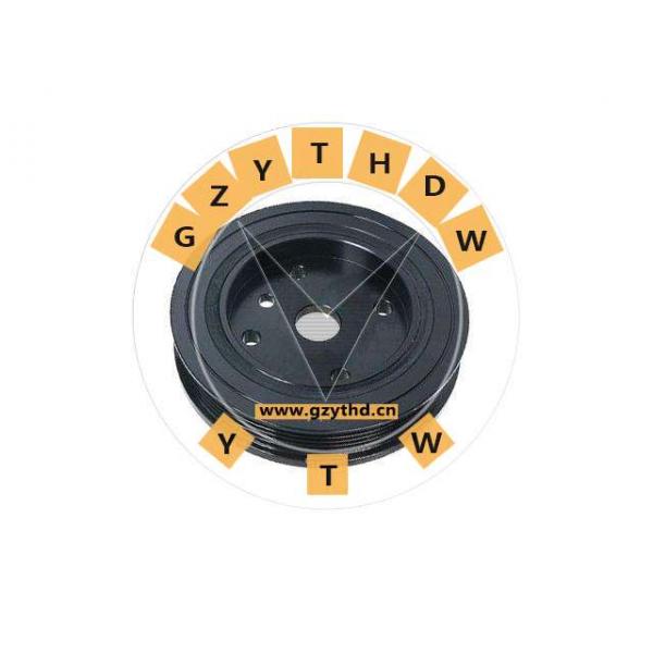 1 275 801,Belt Pulley, Crankshaft,1275801,VOLVO,1 275 801,