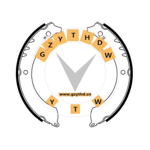 04495-87601-000,Brake Shoe Set,04495-87601-000,DAIHATSU,449587601000