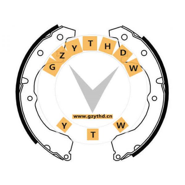 04495-16060,Brake Shoe Set,04495-16060,DAIHATSU,449516060