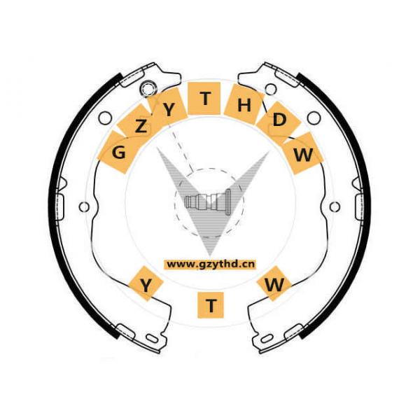 04495-26140,Brake Shoe Set,04495-26140,DAIHATSU,449526140