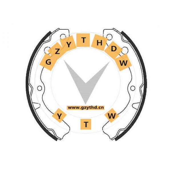 04494-87701-000,Brake Shoe Set,04494-87701-000,DAIHATSU,449487701000