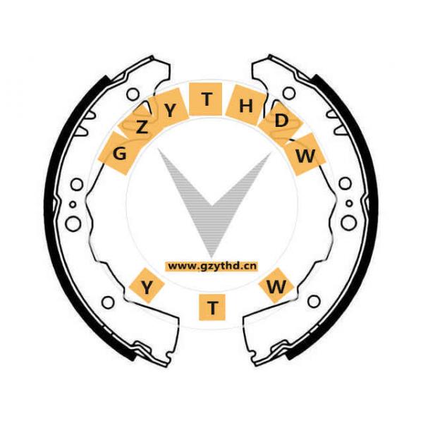 04495-97213-000,Brake Shoe Set,04495-97213-000,DAIHATSU,449597213000