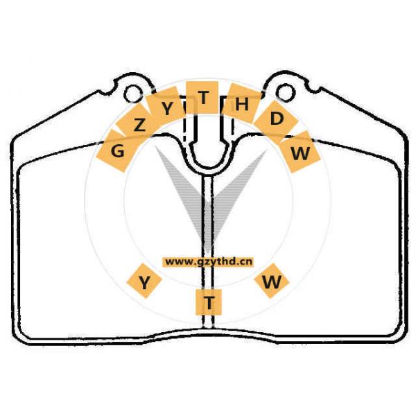Brake Pad Set,8A0 615 451,FERRARI,8A0 615 451,PORSCHE,8A0615451,,