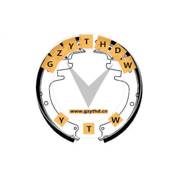 15662503,Brake Shoe Set,15662503,CHEVROLET,15662503