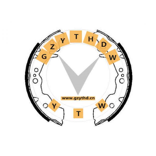 04495-B1030,Brake Shoe Set,04495-B1030,DAIHATSU,04495B1030