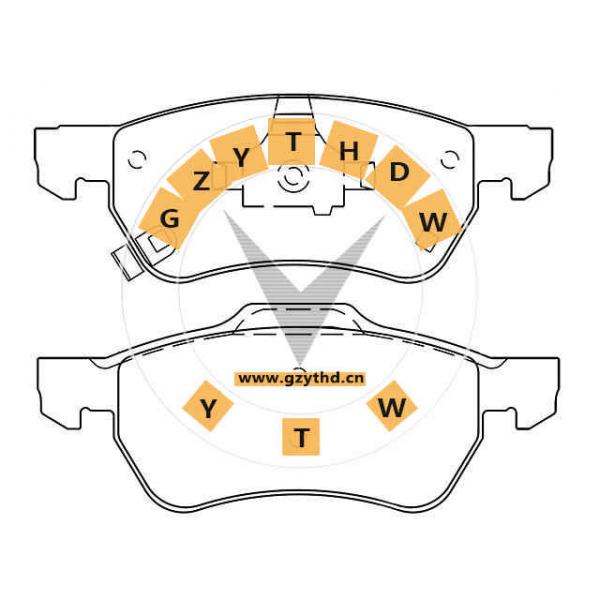 Brake Pad Set,10088104,ROEWE (SAIC),10088104,MG (SAIC),10088104,,
