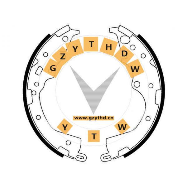 04495-08030,Brake Shoe Set,04495-08030,TOYOTA,449508030